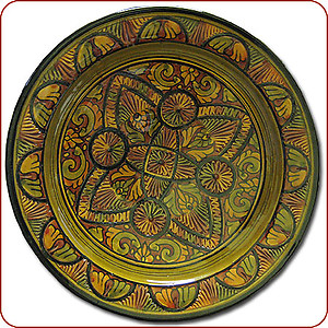 Tiznit Carved platter 14