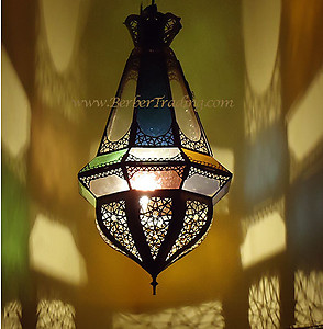 Moulay Colored Moroccan Lamp