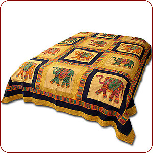 Elephant Stitch Bedspread