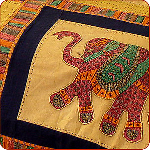 Elephant Stitch Bedspread