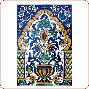 Bouquet Tile Mural