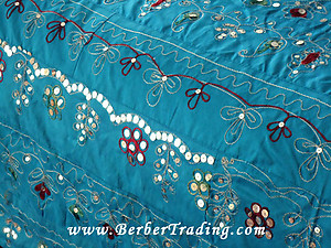 Sultana Turquoise Bedspread