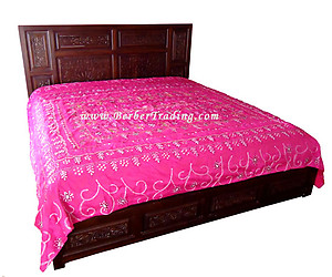 Sultana Fuchsia Bedspread