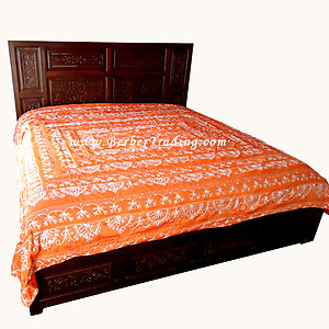 Sultana Peach Bedspread