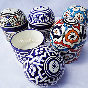 Fez Tall Ceramic Box