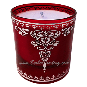 Marjana Scented Candle-Red