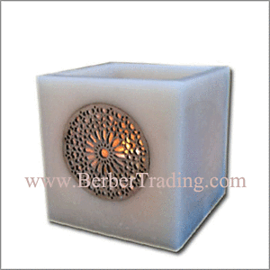 Fez Cube Luminary Candle