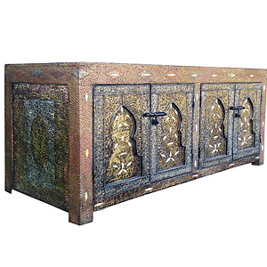 Marjan Brass Sideboard