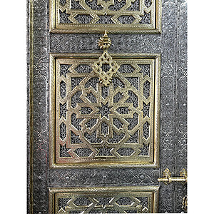 Silver Moroccan Door