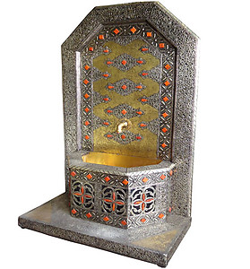 Moroccan Brass Fountain