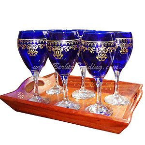 Marjana Glass Goblets 