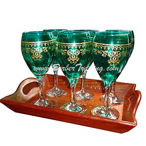 Marjana Glass Goblets 