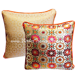 Mosaic Pillow Orange