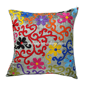 Lace Embroidered Pillow