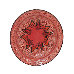 Safi Carved Moroccan platter
