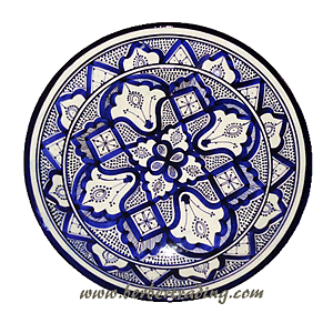 Touarga Ceramic Plate Medium
