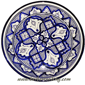 Touarga Ceramic Plate