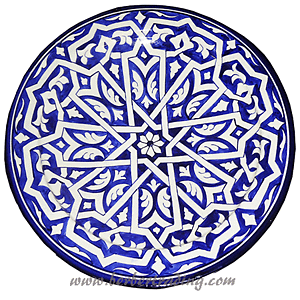 Touareg Ceramic Plate