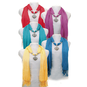 Heart Scarves