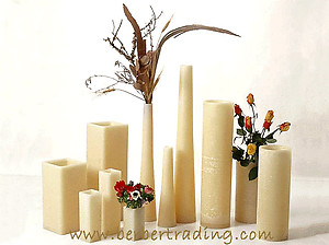 Marrakech Wax Luminary Vases