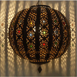 Mysterious Bowl Moroccan Lamp