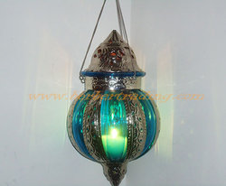 Ambiance turquoise lamp