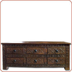 Carved Side Chest