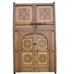 Moroccan Oversized Handpainted Door