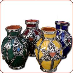 Moroccan Deco Vase