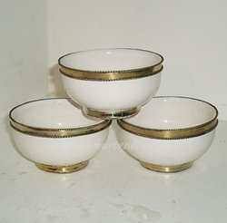 Arabian Ceramic Bowl-White
