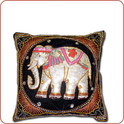 Burmese Elephant Pillow 