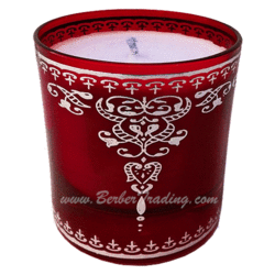 Marjana Scented Candle-Red