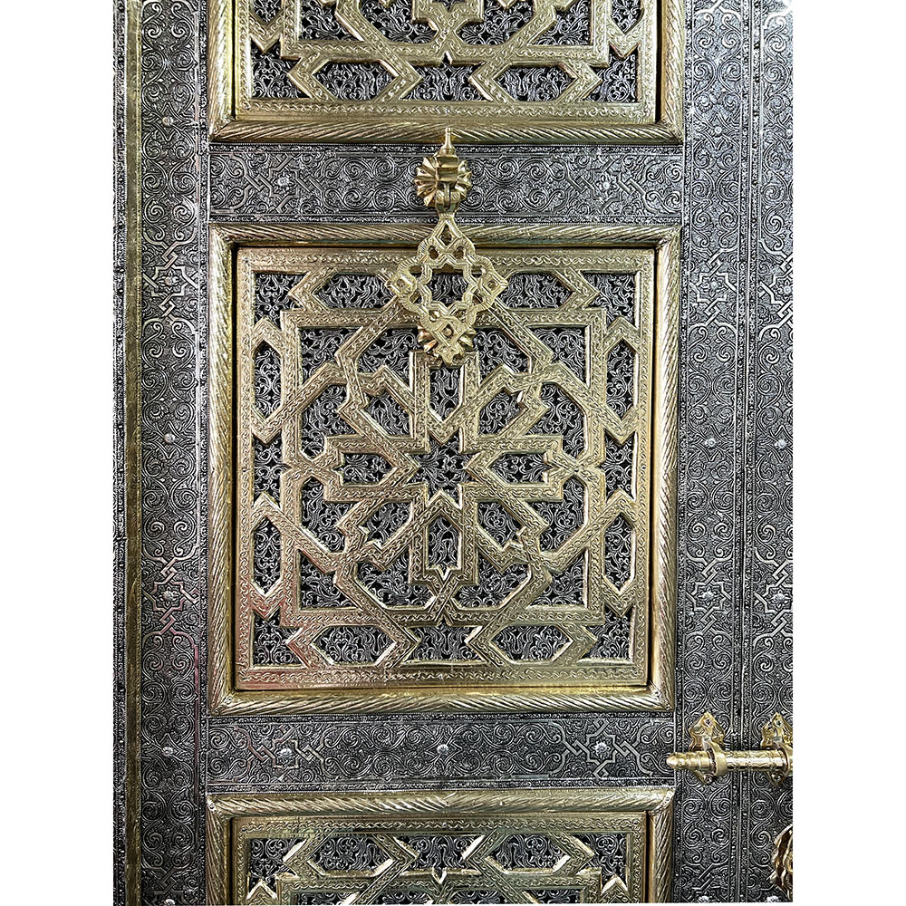 Silver Moroccan Door