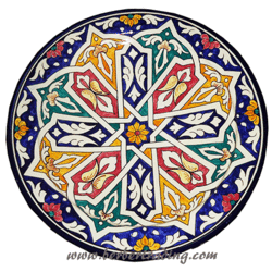 Touareg Ceramic Plate