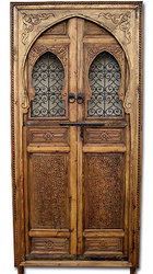 Carved Cedar Door