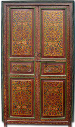 Zouak Moroccan Painted Door